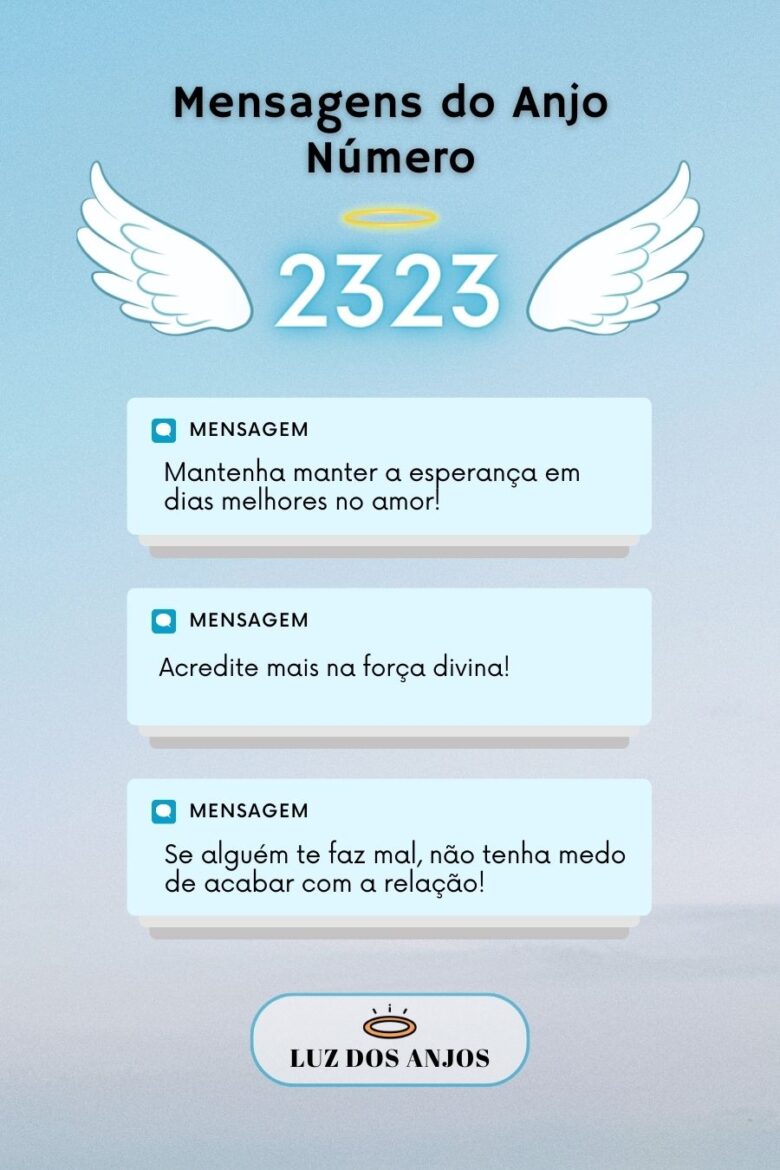 Anjo 2323 Significado Espiritual – 7 Mensagens no Amor