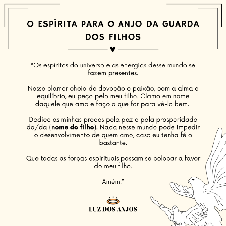7 Orações ao Anjo da Guarda dos Filhos: Muito Fortes