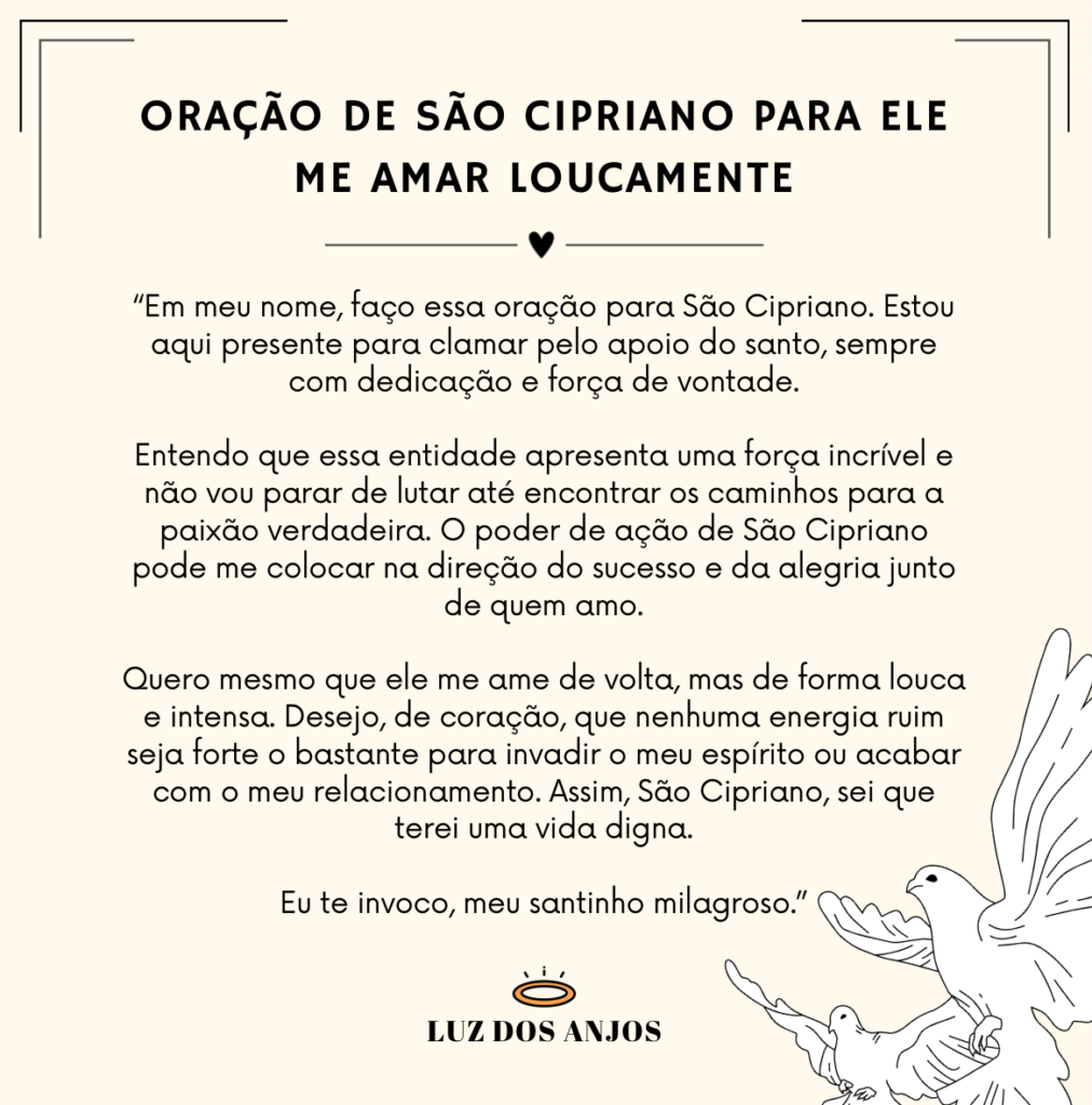 5 Orações de São Cipriano Para Amor Te Procurar Urgente