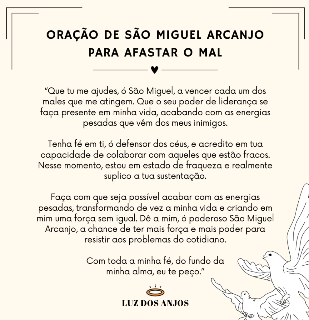 5 Orações de São Miguel Arcanjo para Afastar o Mal