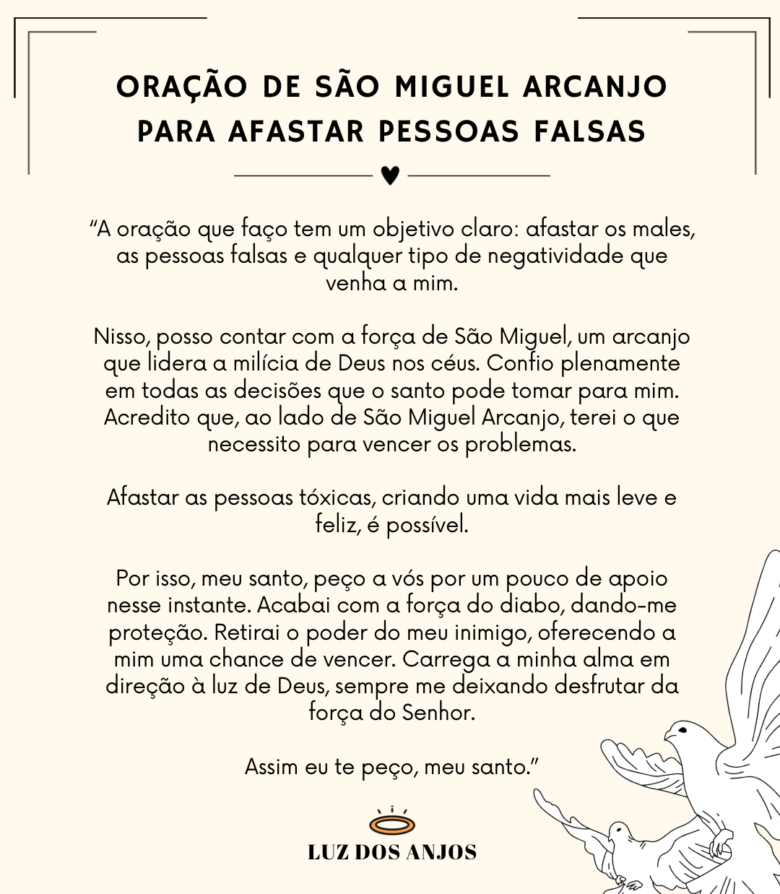 5 Orações de São Miguel Arcanjo para Afastar o Mal