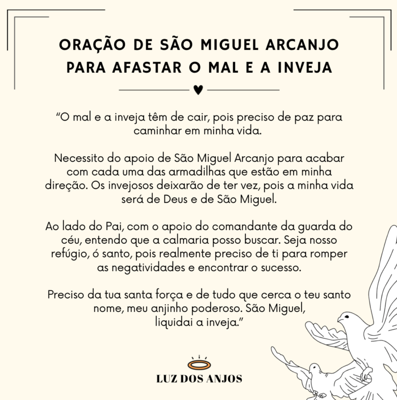5 Orações de São Miguel Arcanjo para Afastar o Mal