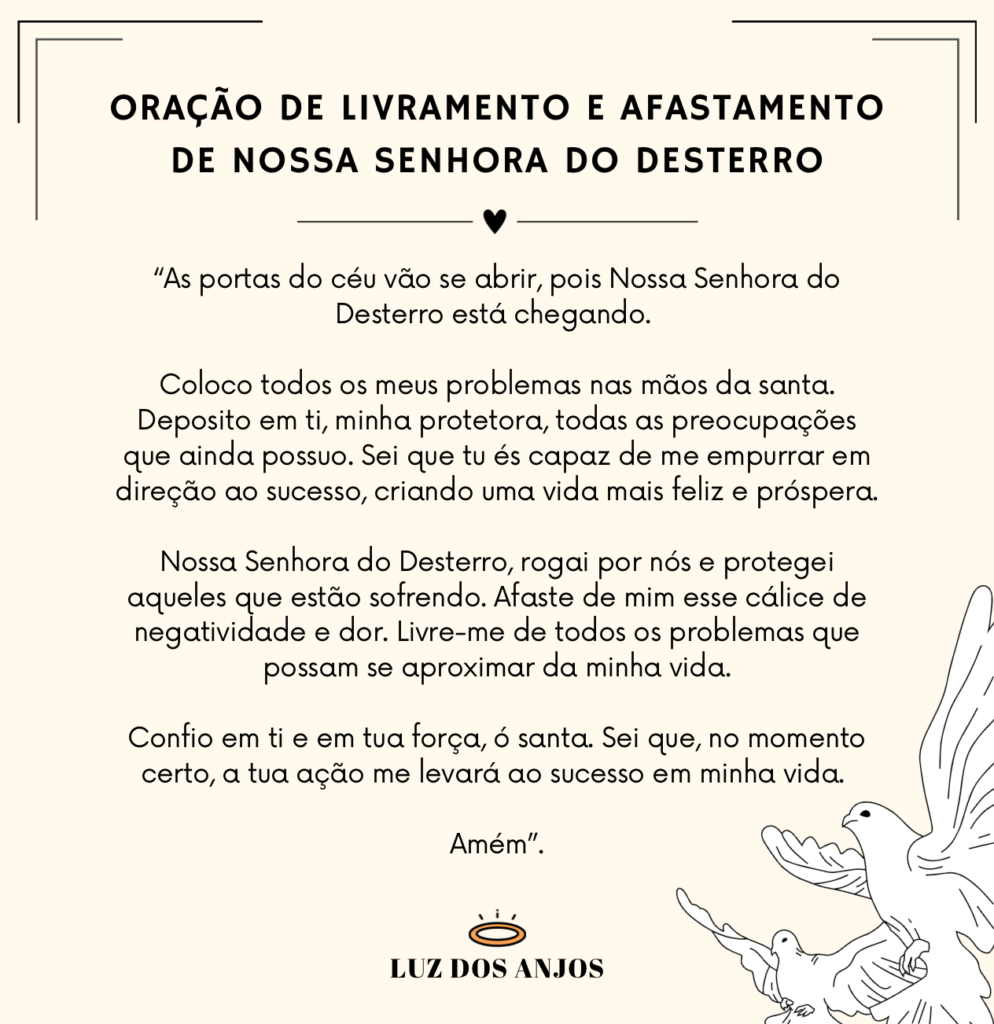 6 Orações de Nossa Senhora do Desterro Para Afastar Alguém