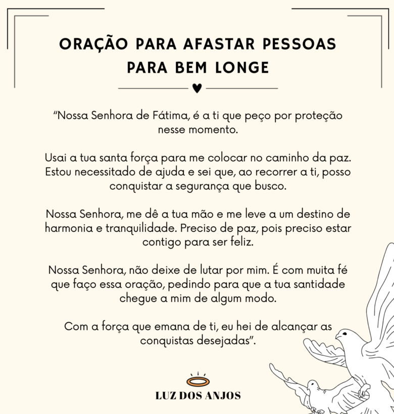 5 Orações Para Pessoa Sumir Urgente: Afastar Alguém