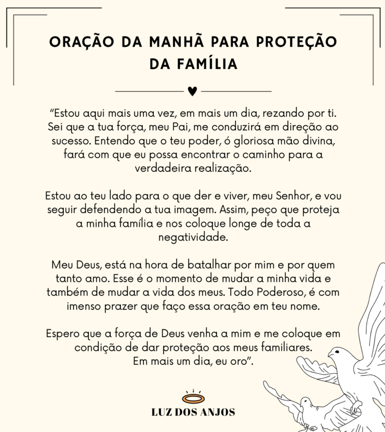 5 Orações Para Proteção da Família: Contra Todos os Males